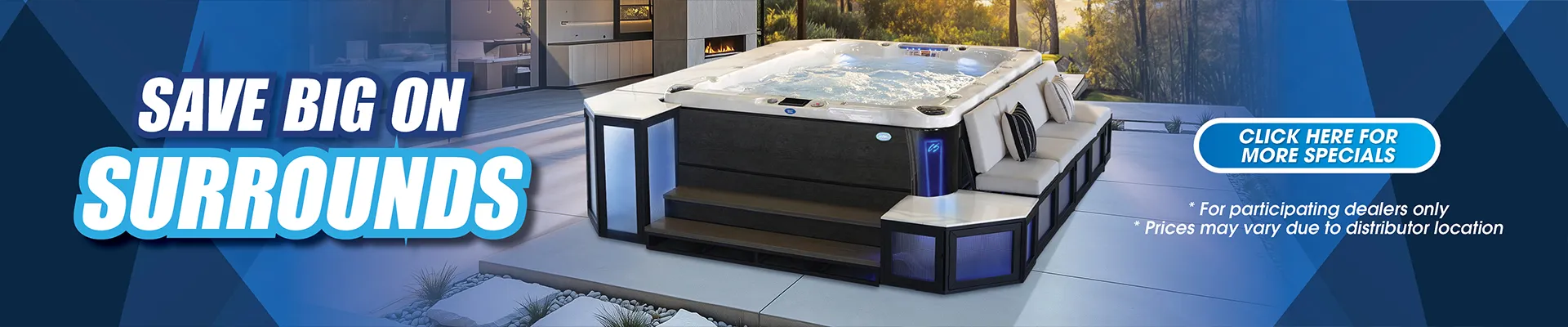 Calspas hot tub being used in a family setting - Saratoga Springs
