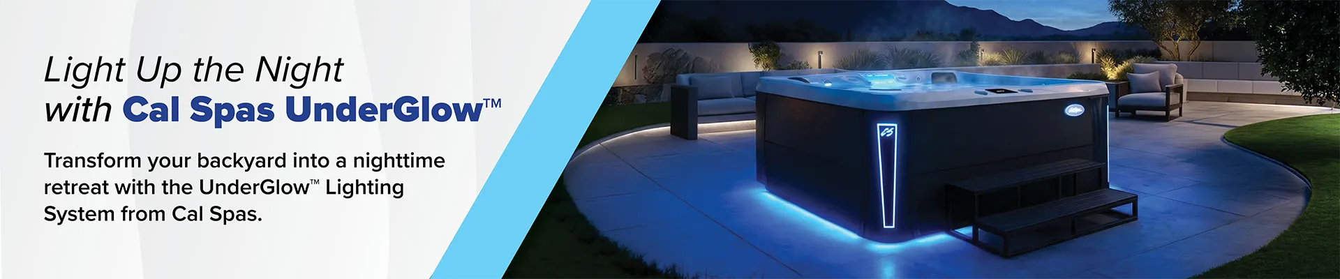 Calspas hot tub being used in a family setting - Saratoga Springs